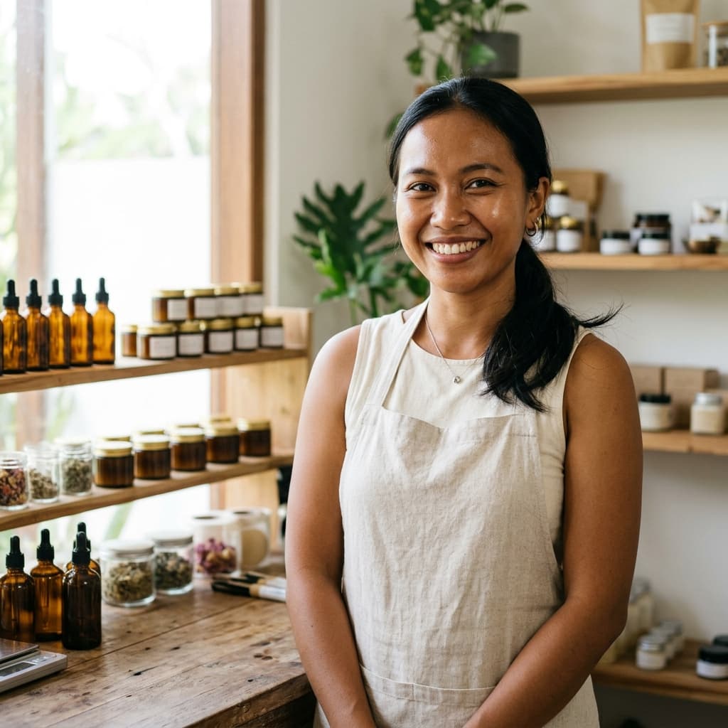 Amanda Putri - Co-Founder Nirmala Botanicals